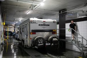 Read more about the article How to Wash a Caravan: What Fits in a Wash Bay and What to Avoid